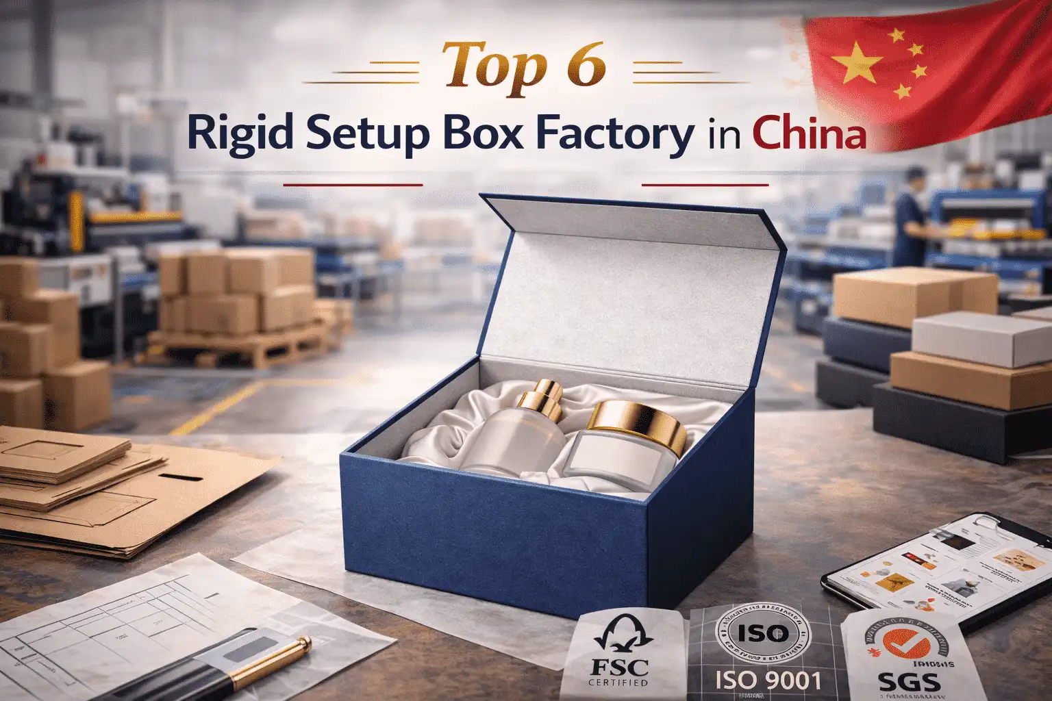 Top 6 Rigid Setup Box Factory in China